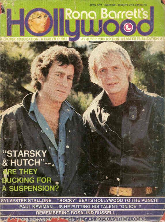 RONA BARRETTS HOLLYWOOD magazine side cover April 1977