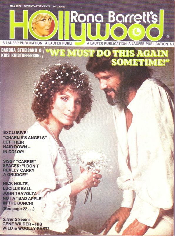 RONA BARRETTS HOLLYWOOD magazine side cover May 1977