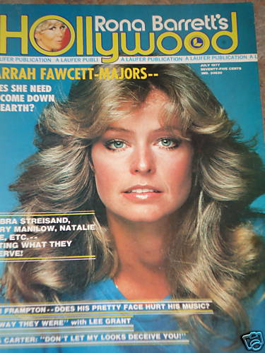 RONA BARRETTS HOLLYWOOD magazine side cover July 1977