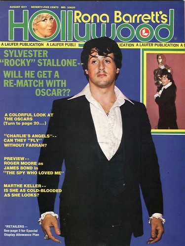 RONA BARRETTS HOLLYWOOD magazine side cover August 1977