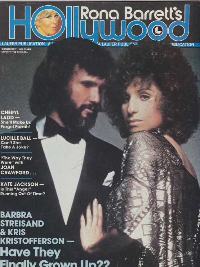 RONA BARRETTS HOLLYWOOD magazine side cover October 1977