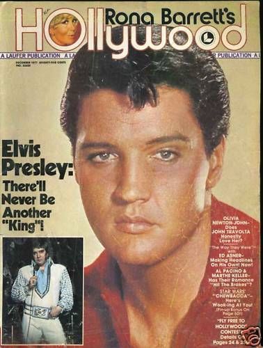 RONA BARRETTS HOLLYWOOD magazine side cover December 1977