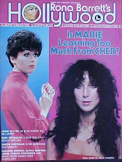 RONA BARRETTS HOLLYWOOD magazine side cover August 1978