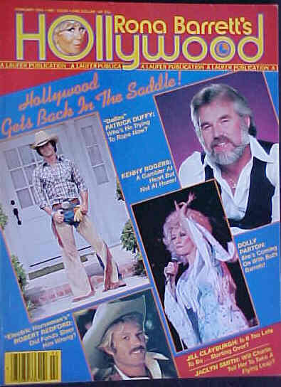 RONA BARRETTS HOLLYWOOD magazine side cover February 1980