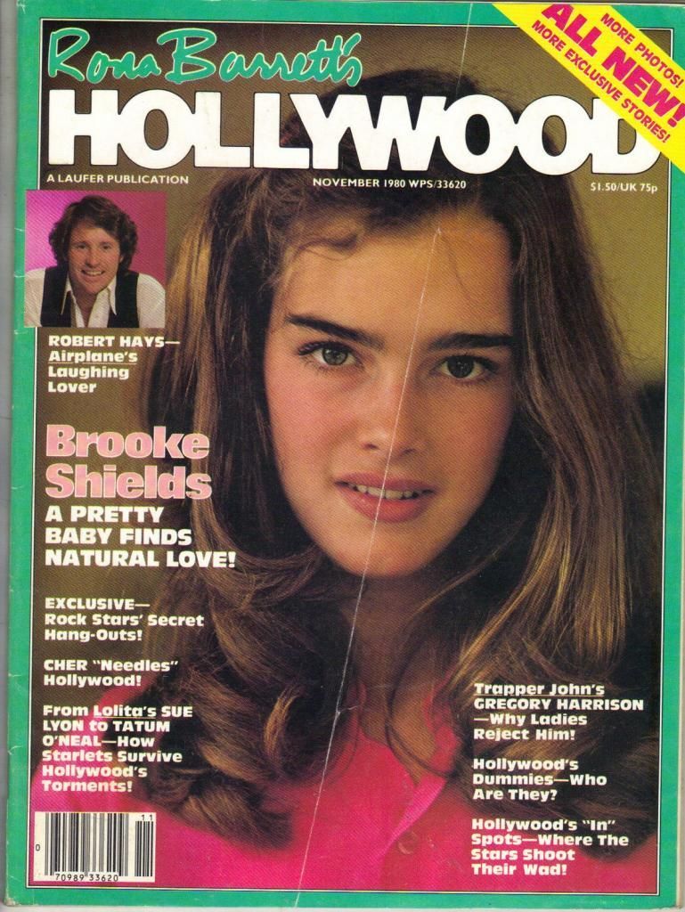 RONA BARRETTS HOLLYWOOD magazine side cover November 1980