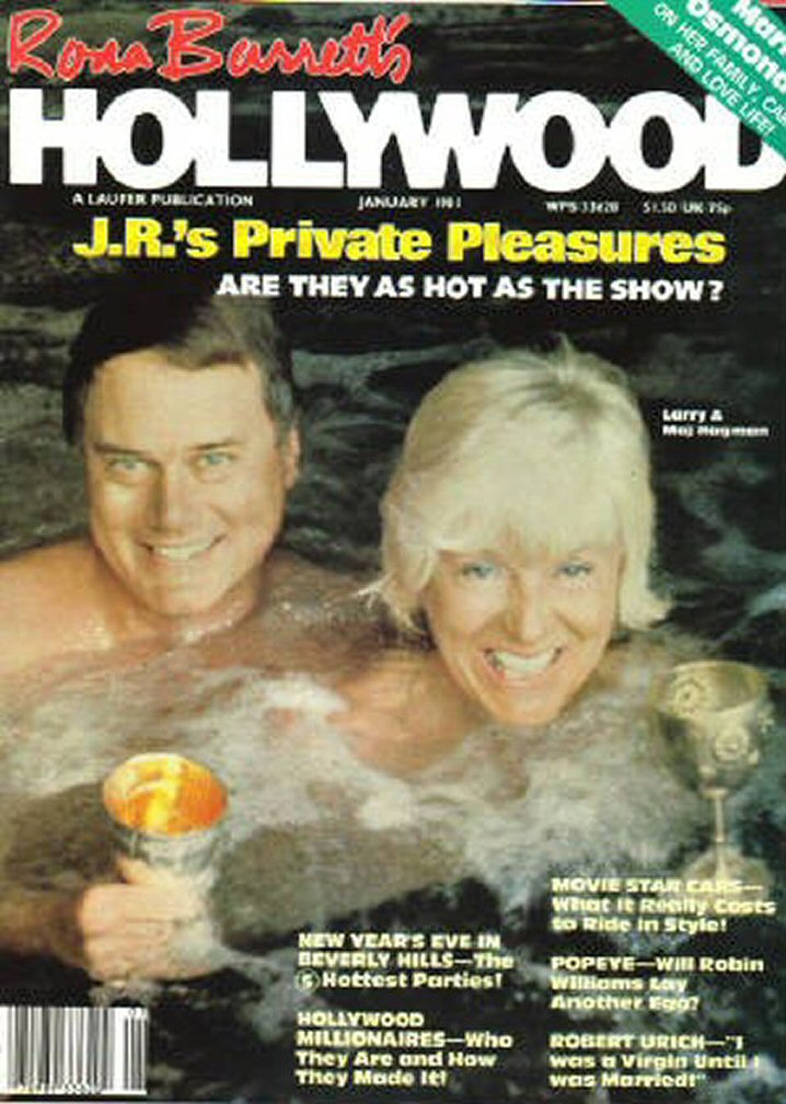 RONA BARRETTS HOLLYWOOD magazine side cover January 1981