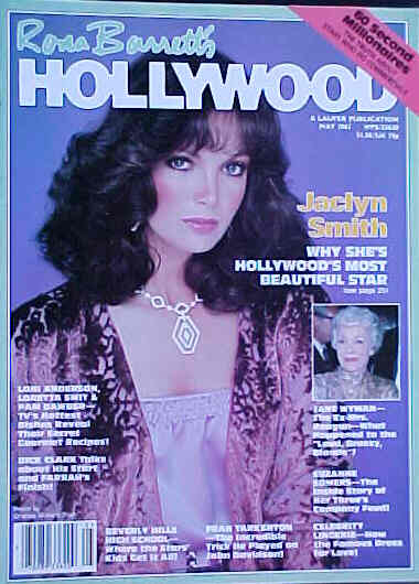 RONA BARRETTS HOLLYWOOD magazine side cover May 1981