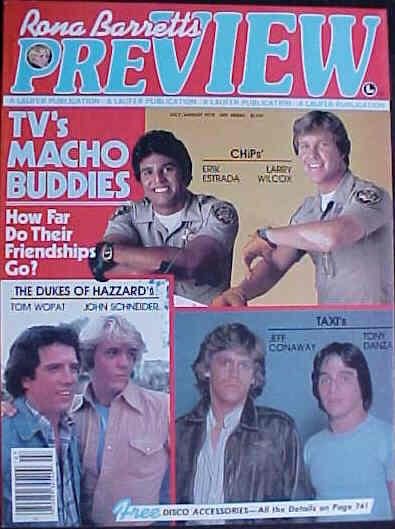 PREVIEW (Laufer) magazine side cover  Vol 3 # 11 July/August 1979