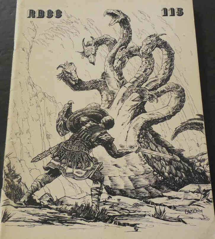 RBCC magazine side cover Issue 115   1975