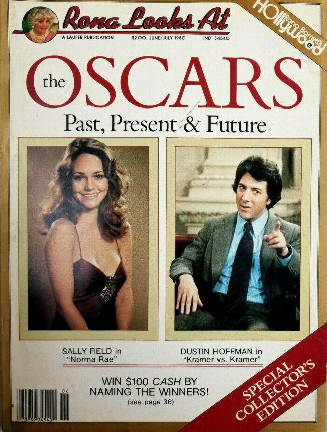 RONA BARRETTS HOLLYWOOD magazine side cover Issue sp  June/July 1980