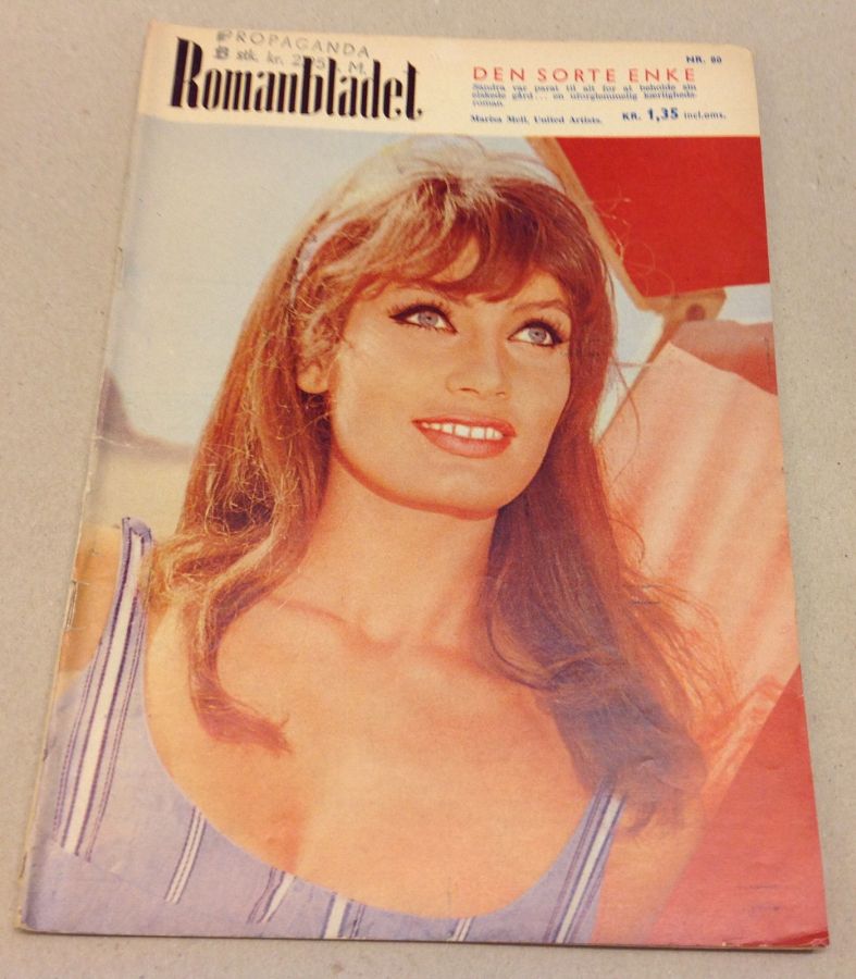 ROMANBLADET magazine side cover Issue 80  1965