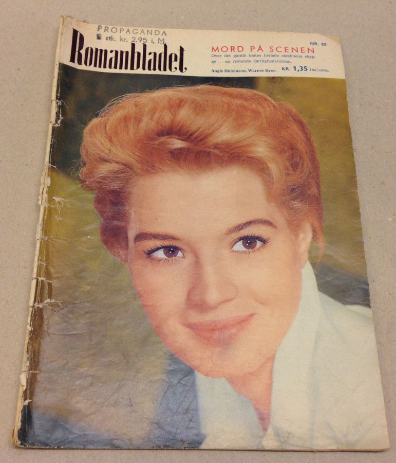 ROMANBLADET magazine side cover Issue 85  1965