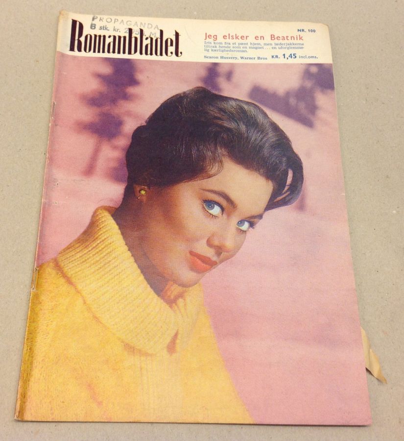 ROMANBLADET magazine side cover Issue 100  1966