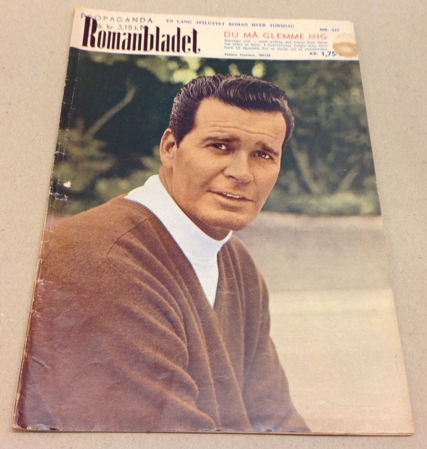 ROMANBLADET magazine side cover Issue 215  1968
