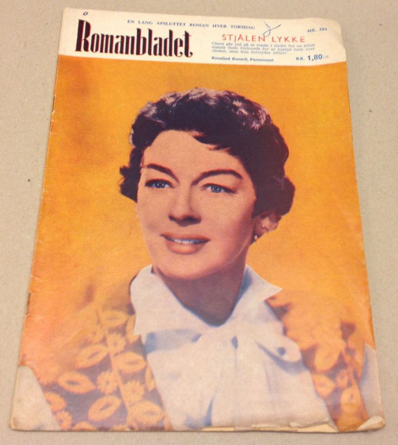 ROMANBLADET magazine side cover Issue 265  1969