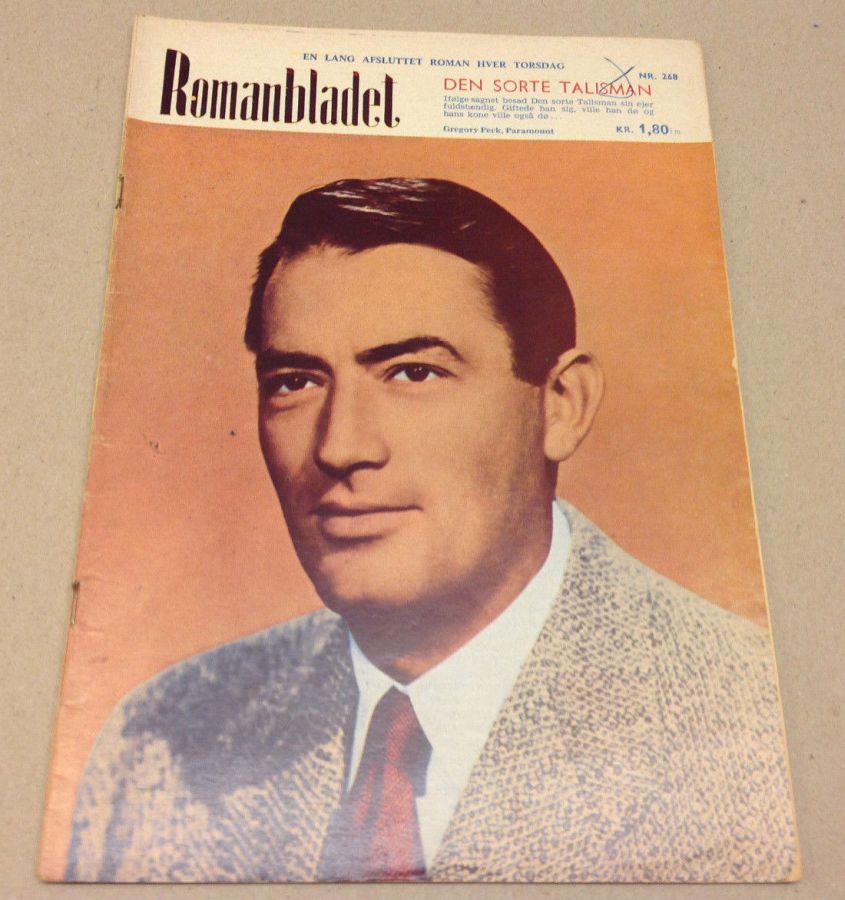 ROMANBLADET magazine side cover Issue 268  1969
