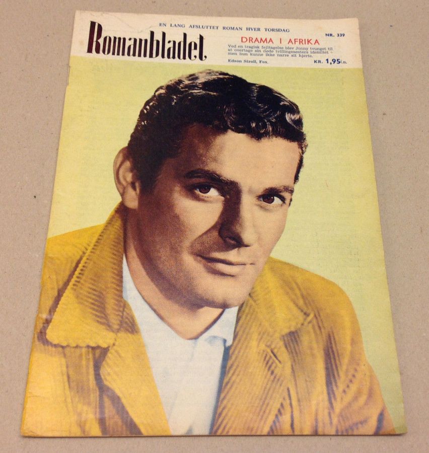 ROMANBLADET magazine side cover Issue 339  1970