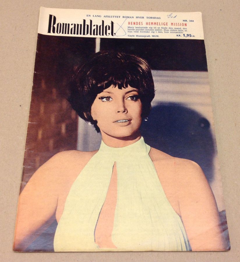 ROMANBLADET magazine side cover Issue 344  1970