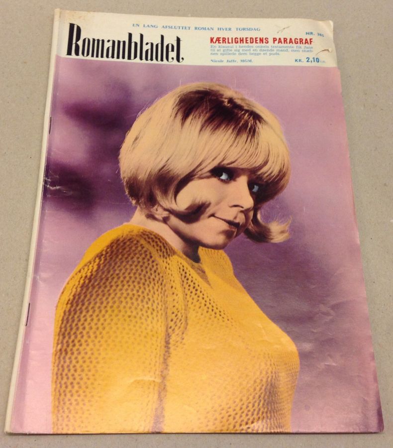 ROMANBLADET magazine side cover Issue 385  1971