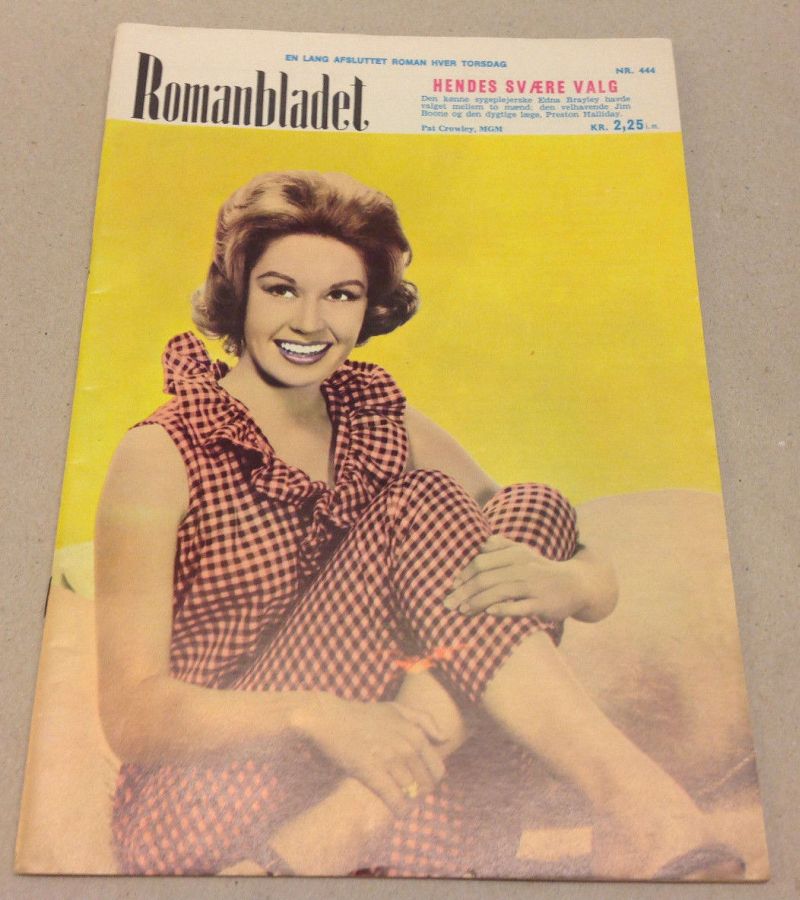 ROMANBLADET magazine side cover Issue 444  1972