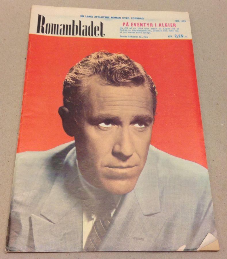 ROMANBLADET magazine side cover Issue 445  1972
