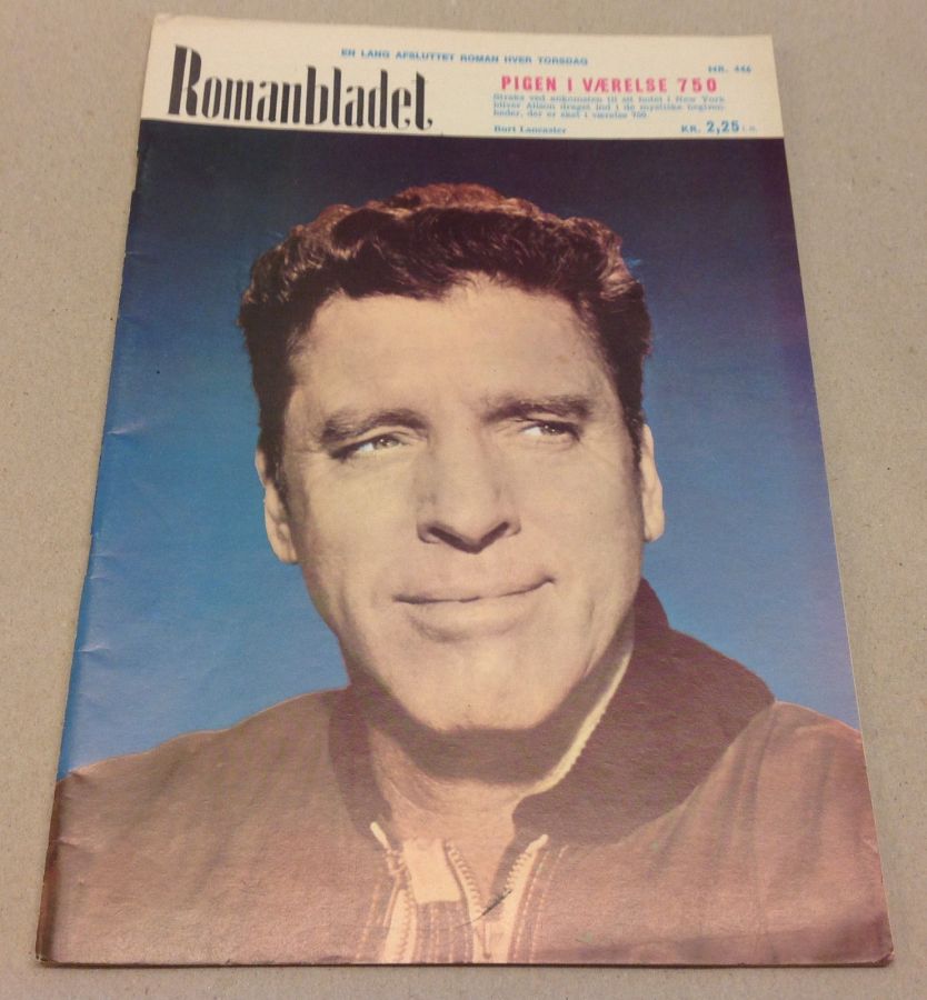 ROMANBLADET magazine side cover Issue 446  1972