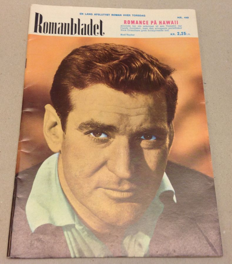 ROMANBLADET magazine side cover Issue 449  1972