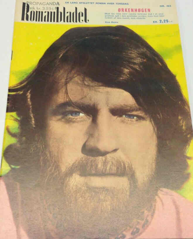 ROMANBLADET magazine side cover Issue 465 22 February 1973