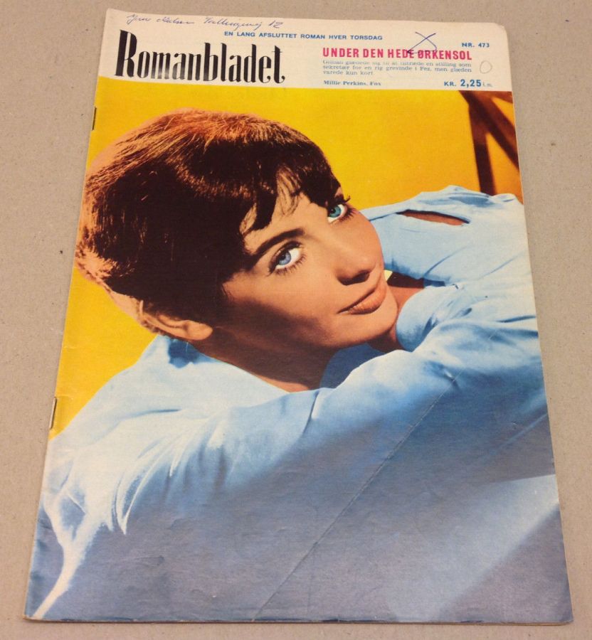 ROMANBLADET magazine side cover Issue 473  1973