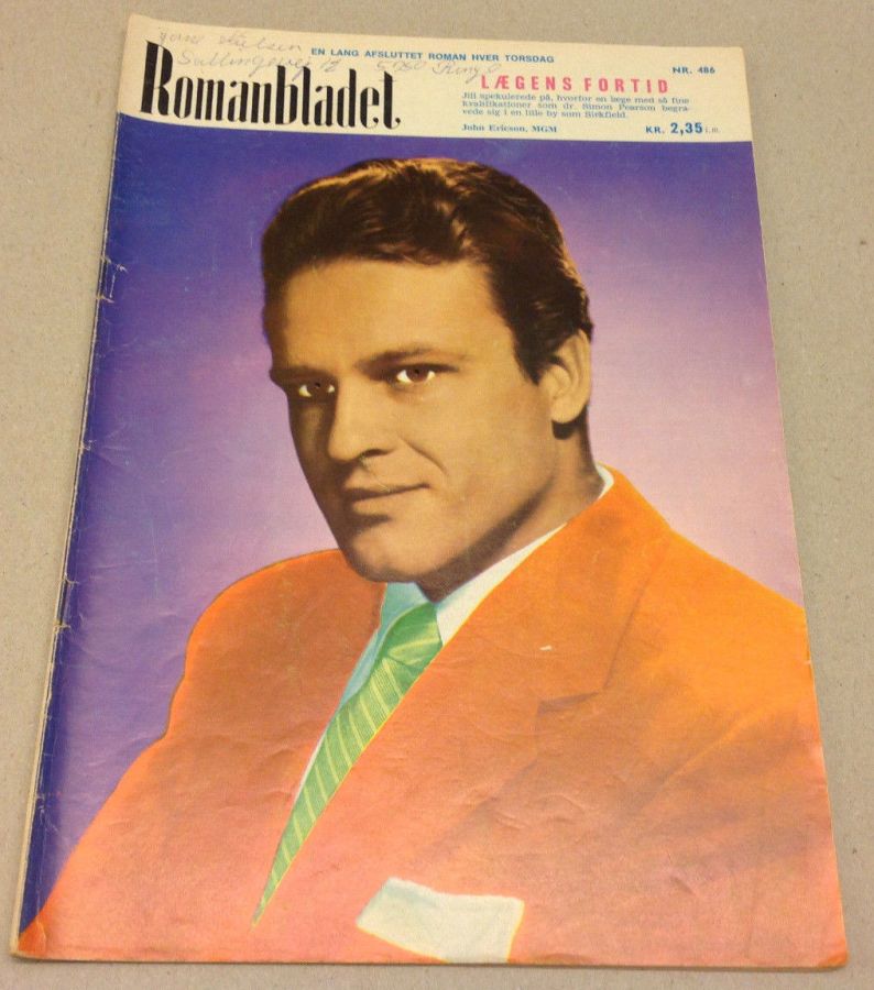 ROMANBLADET magazine side cover Issue 486  1973