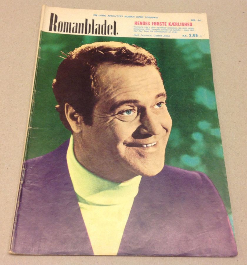 ROMANBLADET magazine side cover Issue 44  1974