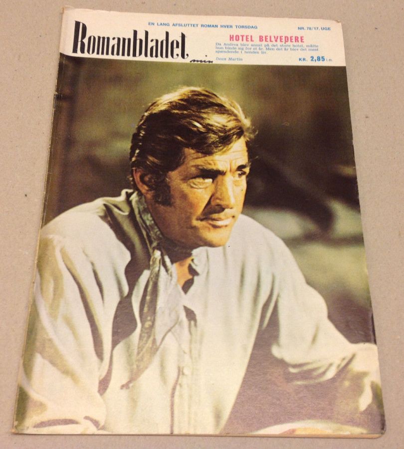 ROMANBLADET magazine side cover Issue 78  1975