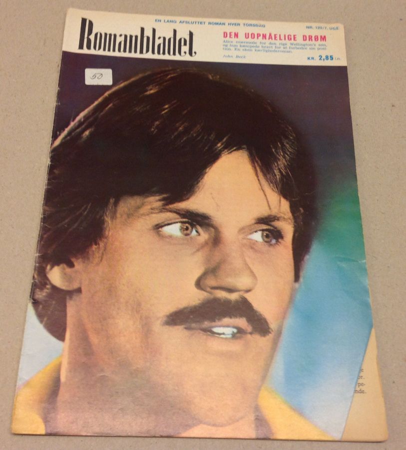 ROMANBLADET magazine side cover Issue 120  1976