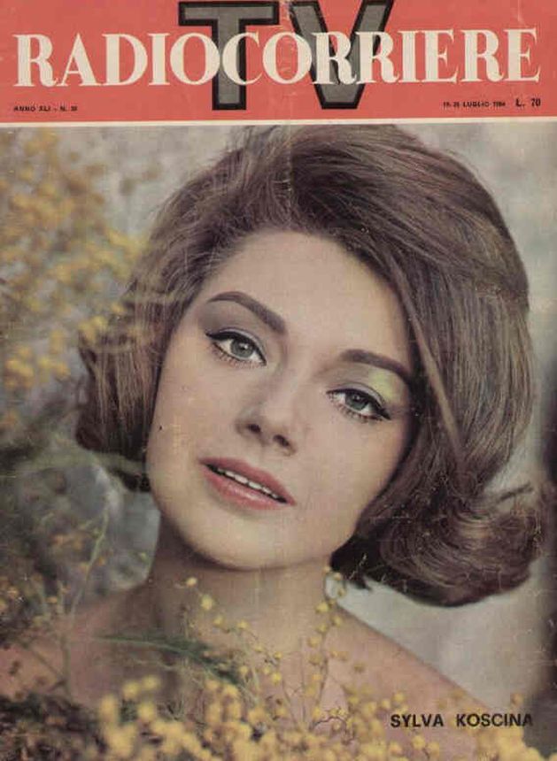 RADIOCORRIERE TV magazine side cover Issue 30 19 July 1964