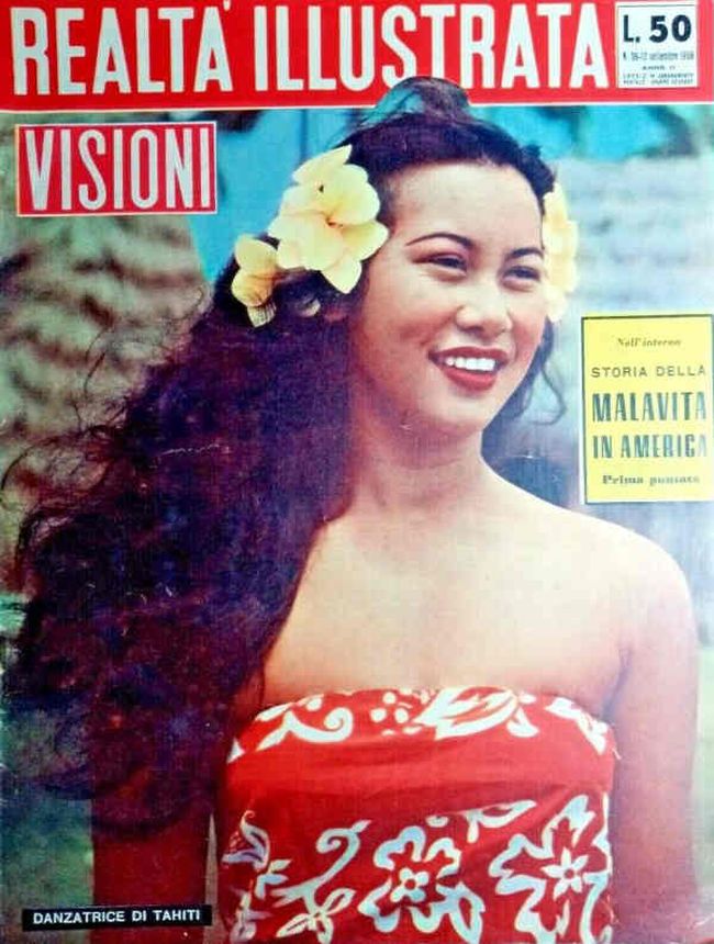 REALTA ILLUSTRATA magazine side cover Issue 36 12 September 1956