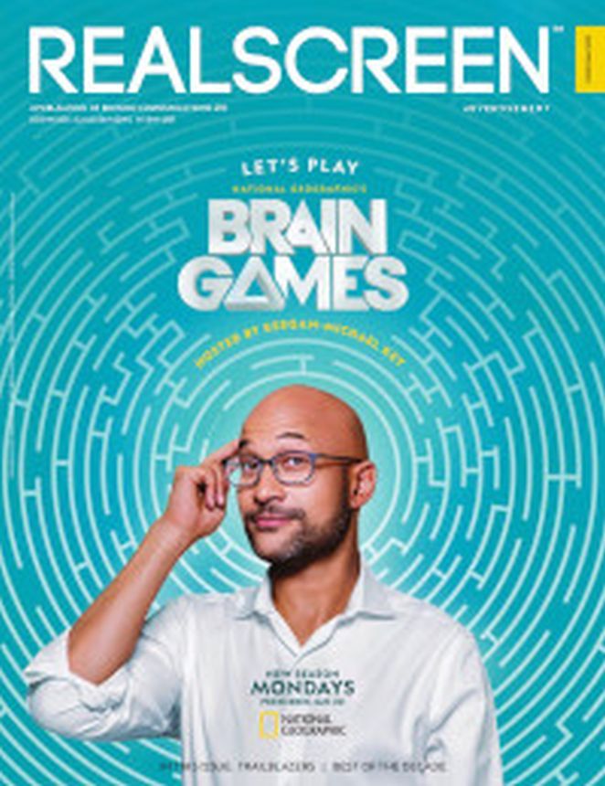 REAL SCREEN magazine side cover  January/February 2020