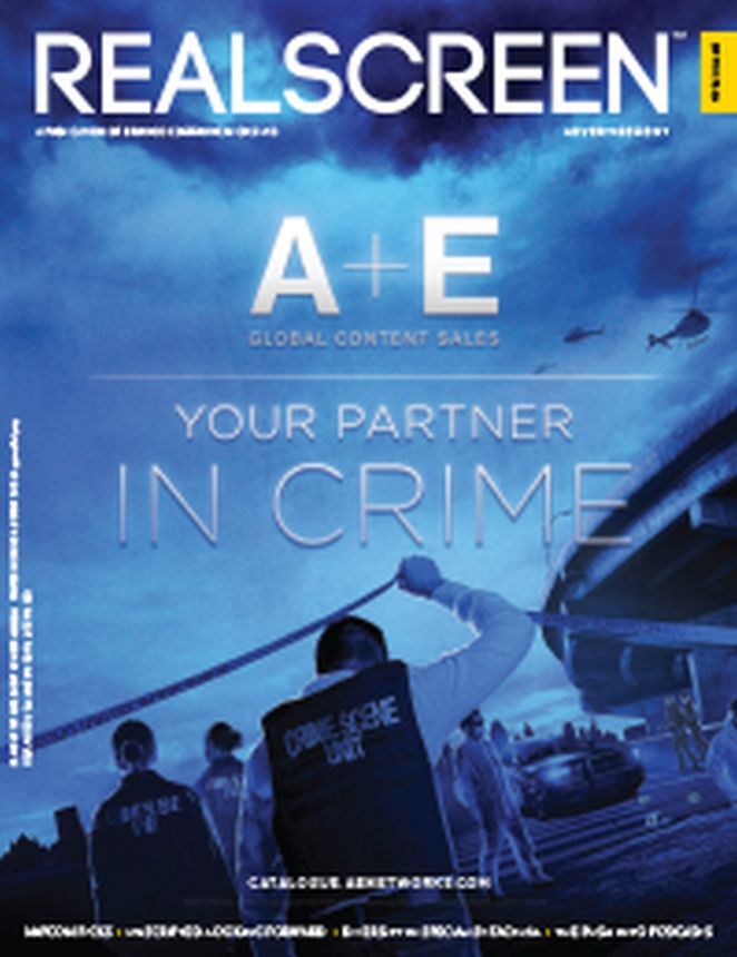 REAL SCREEN magazine side cover  September/October 2021