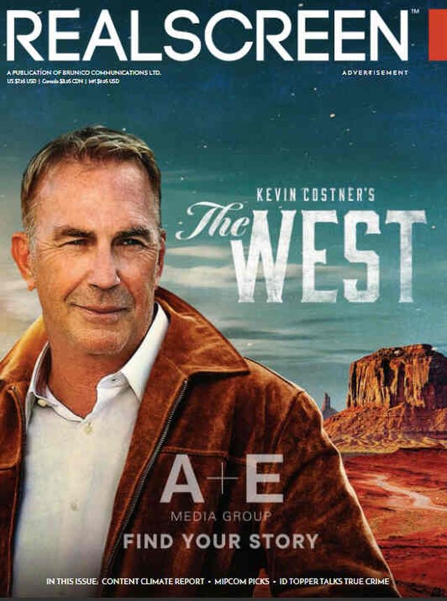 REAL SCREEN magazine side cover Fall 2024