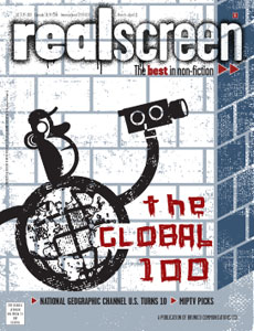 REAL SCREEN magazine side cover March-April 2011