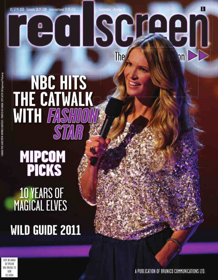 REAL SCREEN magazine side cover September-October 2011