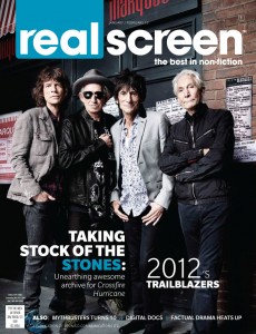 REAL SCREEN magazine side cover January-February 2013