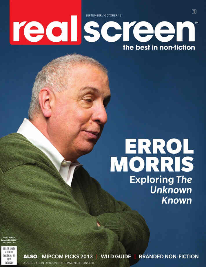 REAL SCREEN magazine side cover September-October 2013