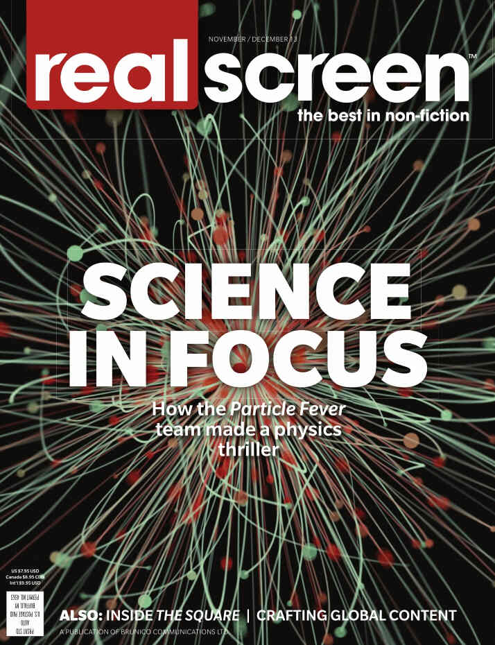 REAL SCREEN magazine side cover November-December 2013