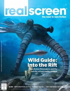 REAL SCREEN magazine side cover September/October 2014