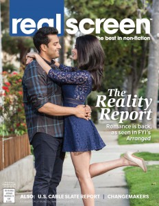 REAL SCREEN magazine side cover May/June 2015