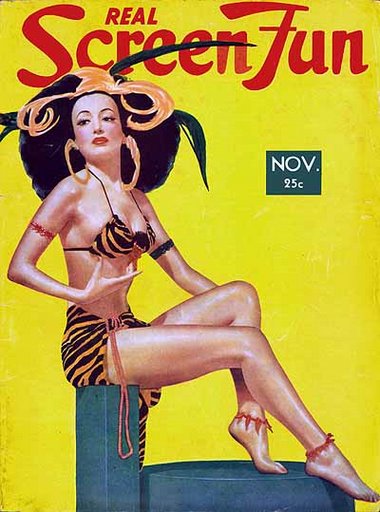 REAL SCREEN FUN magazine side cover Issue 60  Vol 5 # 12 November 1941