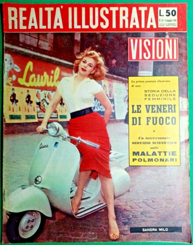 REALTA ILLUSTRATA magazine side cover Issue 19 9 May 1956