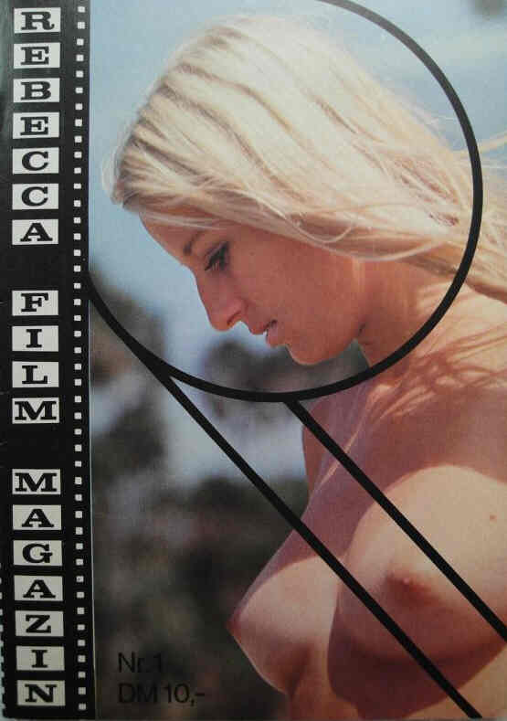 REBECCA FILM MAGAZINE magazine side cover Issue 1  