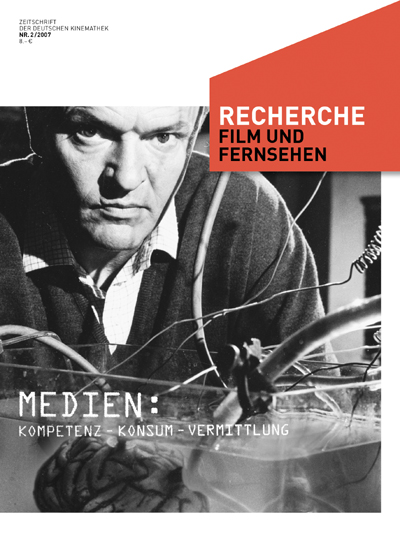 RECHERCHE FILM UND FERNSEHEN magazine side cover Issue 2  2007