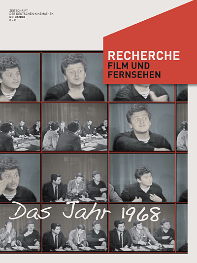 RECHERCHE FILM UND FERNSEHEN magazine side cover Issue 3  2008